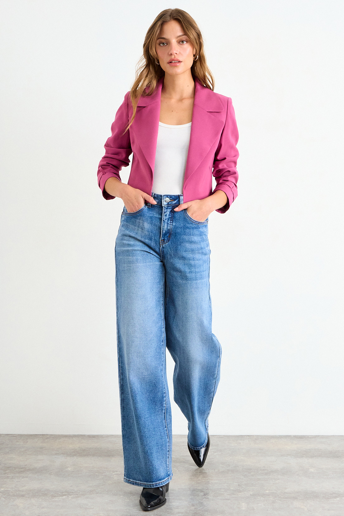 TRENCH ROSA MUJER IO - 4