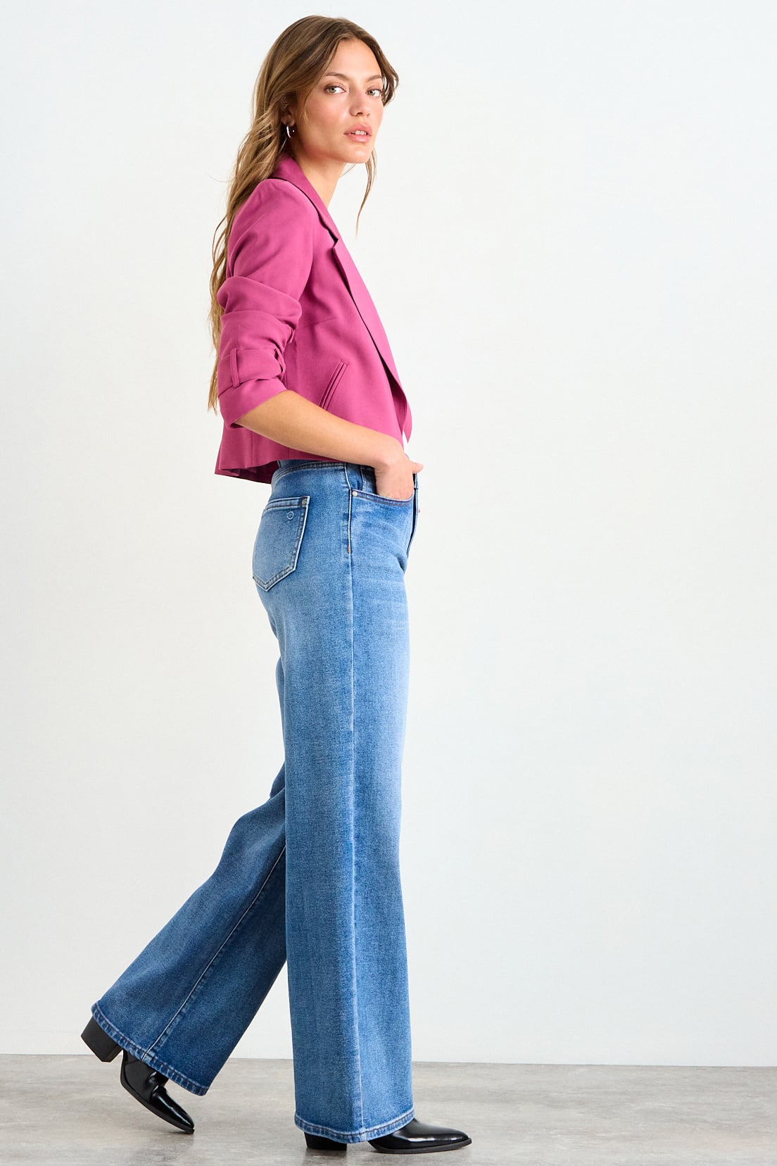 TRENCH ROSA MUJER IO - 5