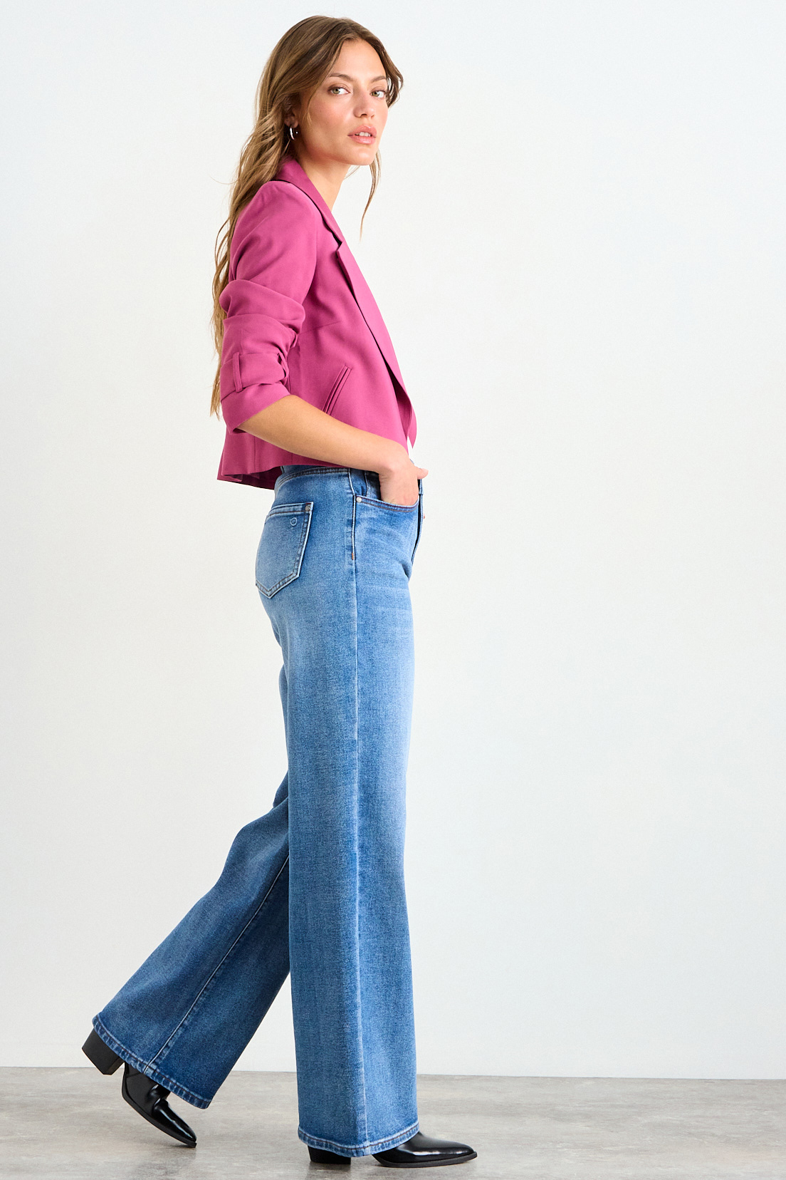 TRENCH ROSA MUJER IO - 5