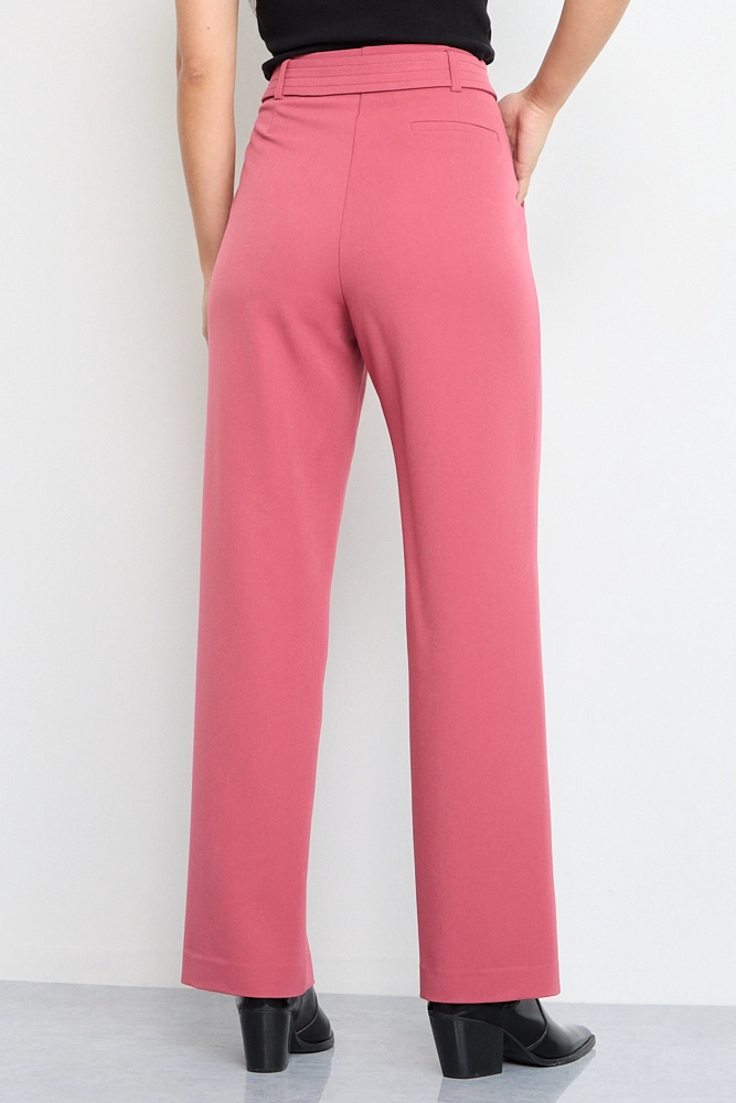 PANTALON LISO ROSADO MUJER IO - 4