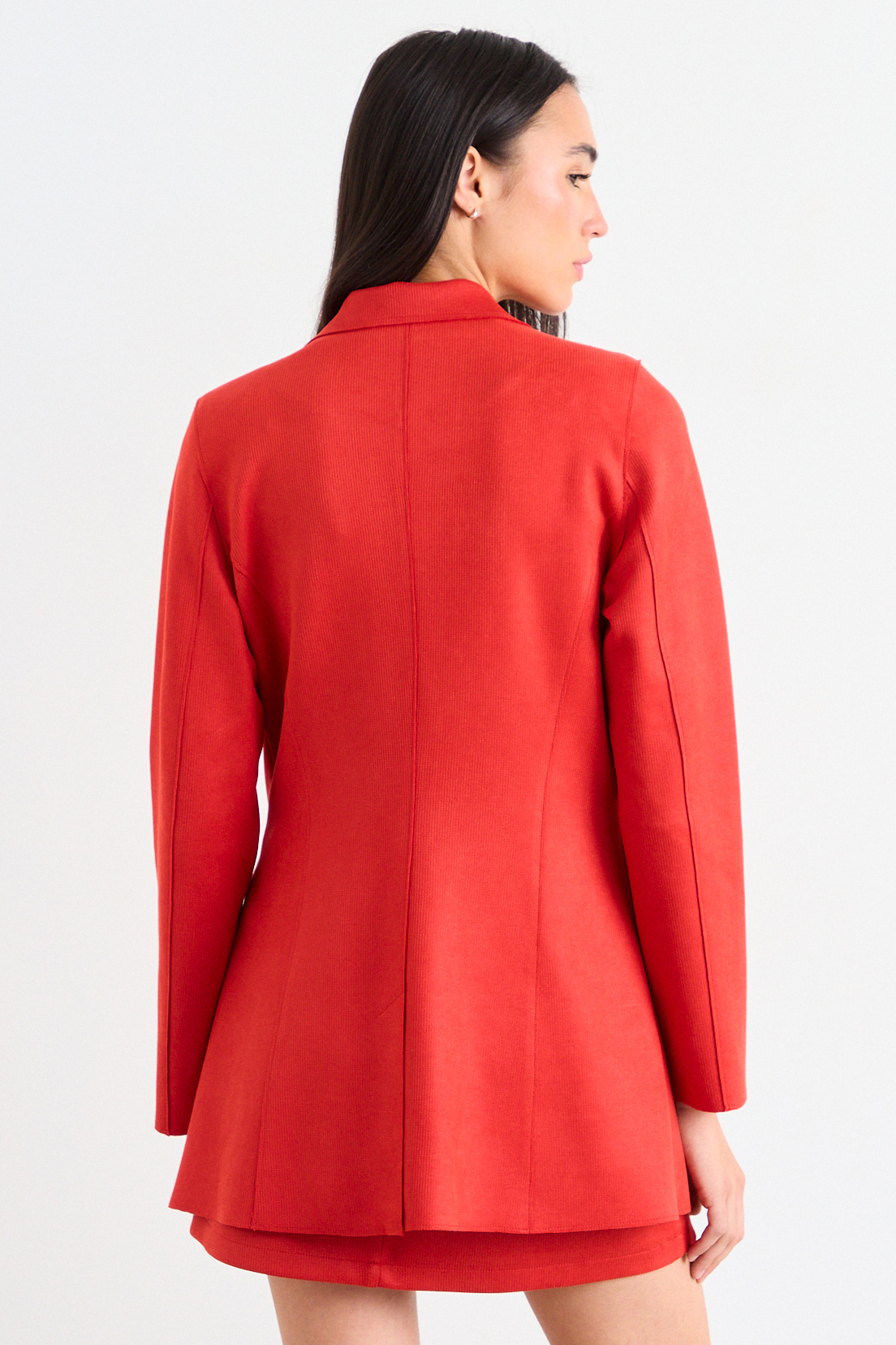 BLAZER LISO ROJO MUJER IO - 3