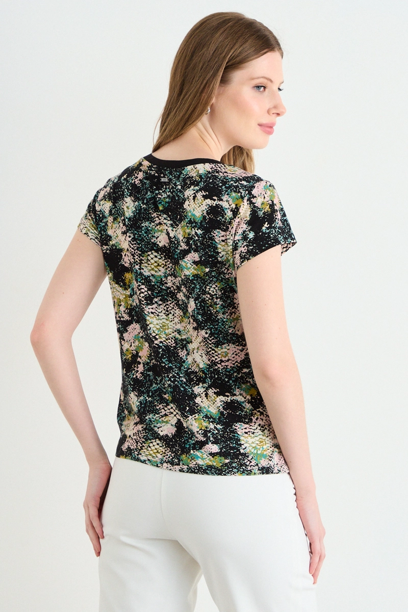 POLERA FULL PRINT NEGRO MUJER ASH - 3