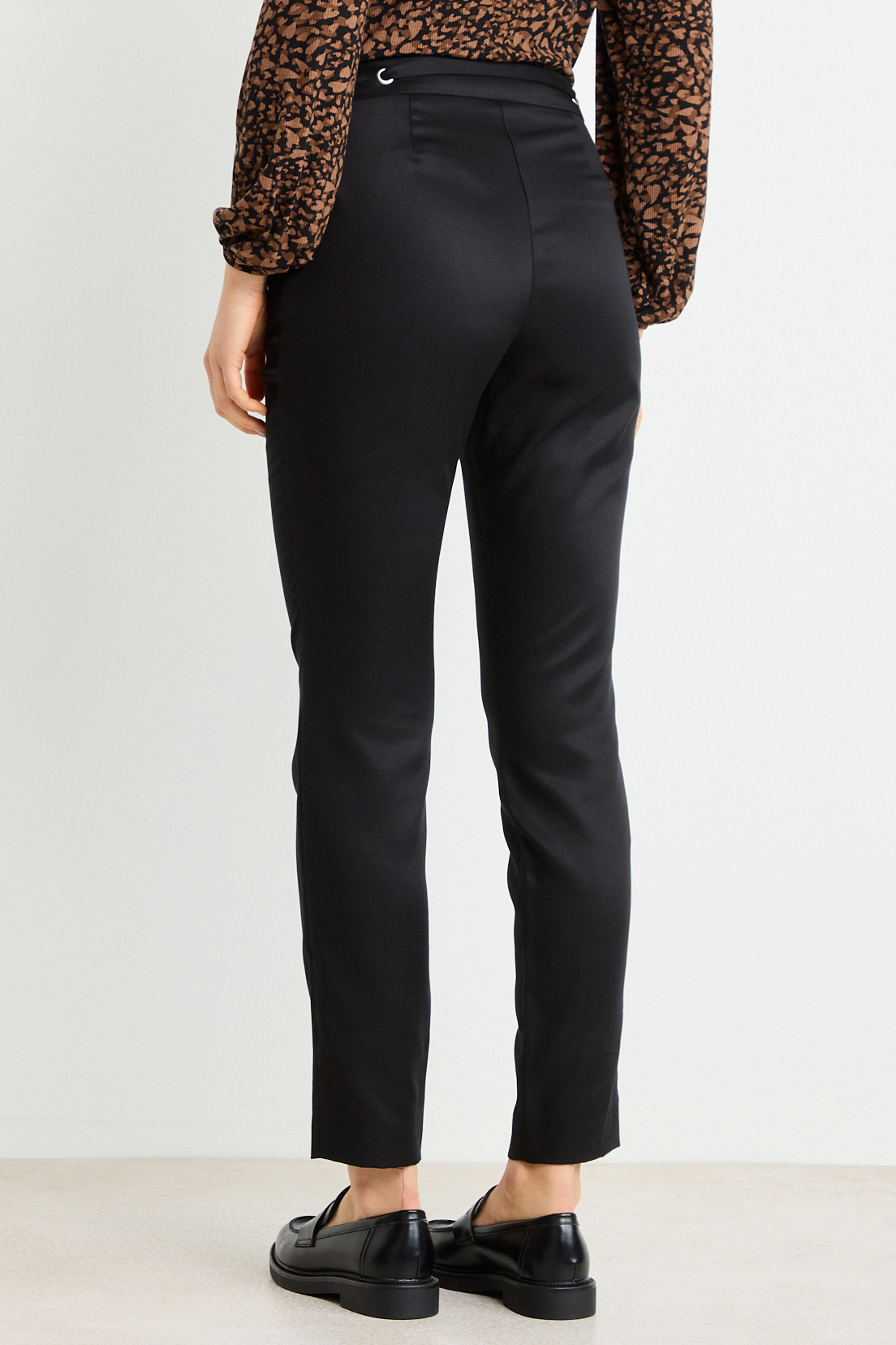 PANTALON LISO NEGRO MUJER ASH - 4