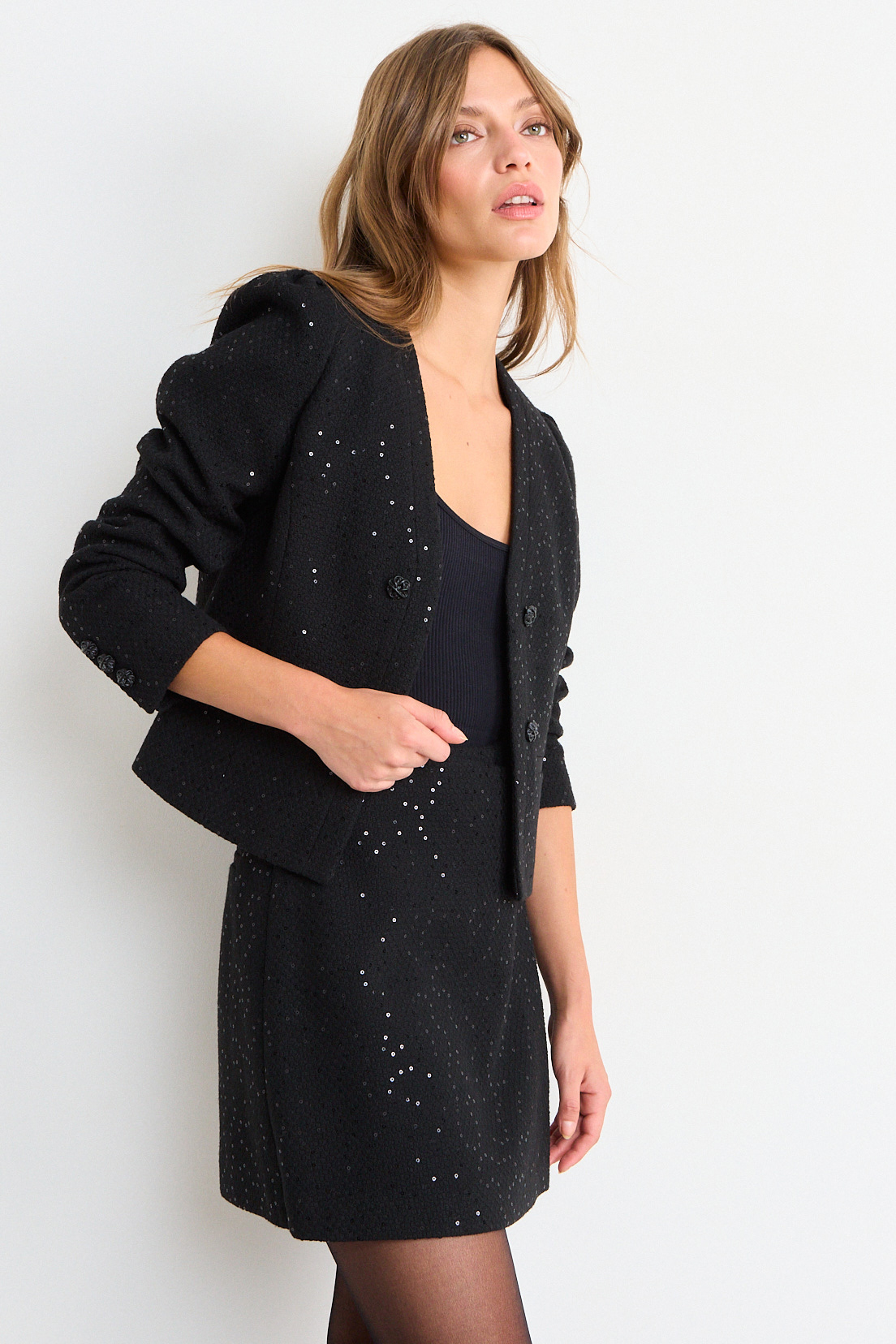 BLAZER FANTASIA NEGRO MUJER IO - 1