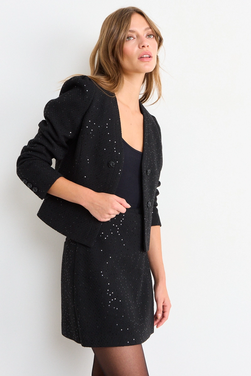 BLAZER FANTASIA NEGRO MUJER IO - 1