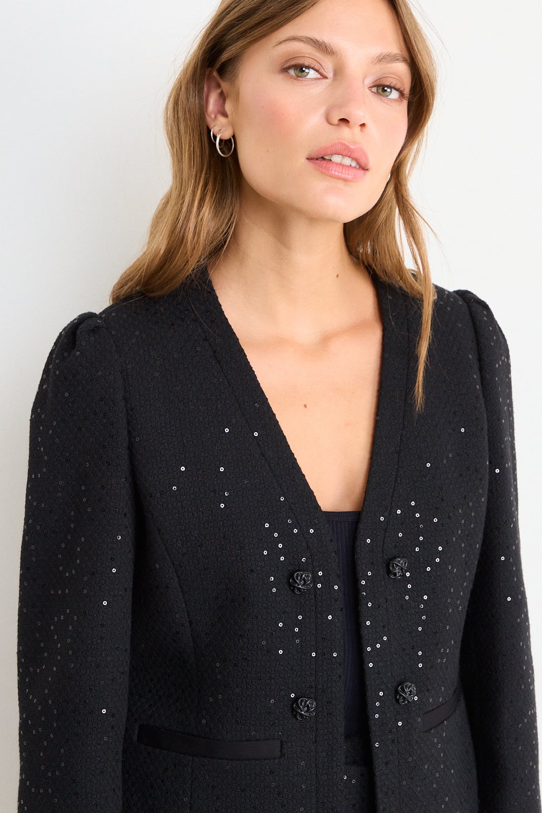 BLAZER FANTASIA NEGRO MUJER IO - 2