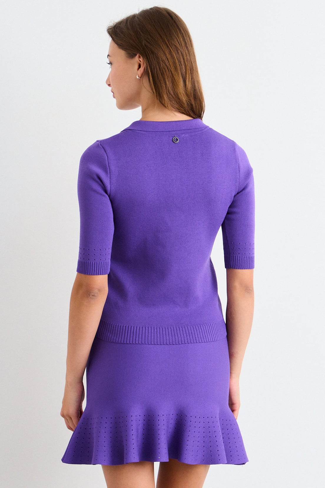 SWEATER LISO MORADO MUJER IO - 3