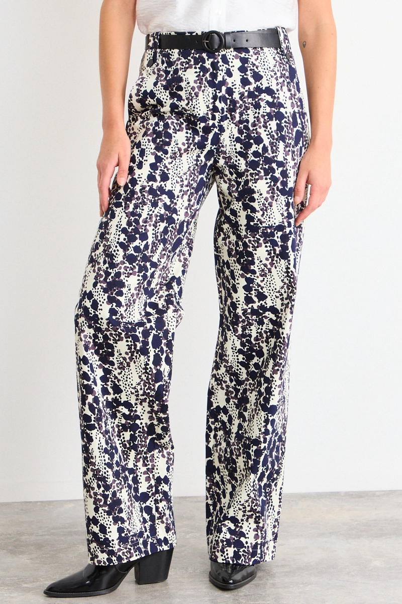 PANTALON FANTASIA AZUL MUJER IO - 2