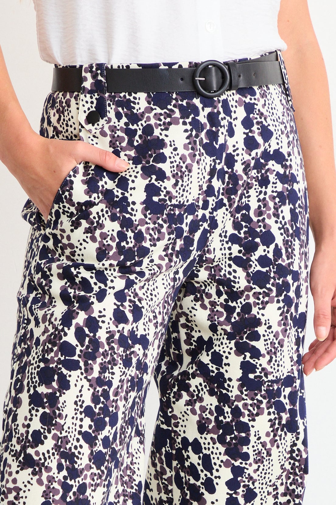PANTALON FANTASIA AZUL MUJER IO - 3