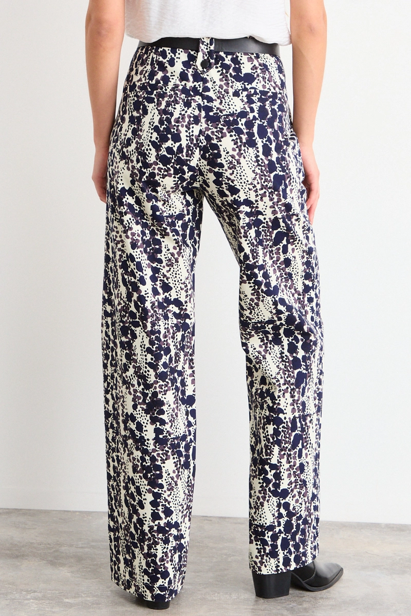 PANTALON FANTASIA AZUL MUJER IO - 4