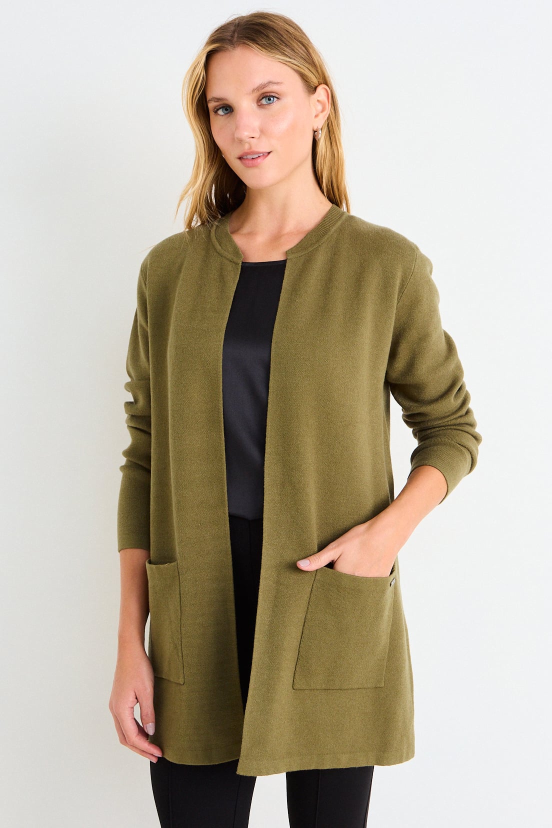 TAPADO TEJIDO VERDE MUJER ASH - 1