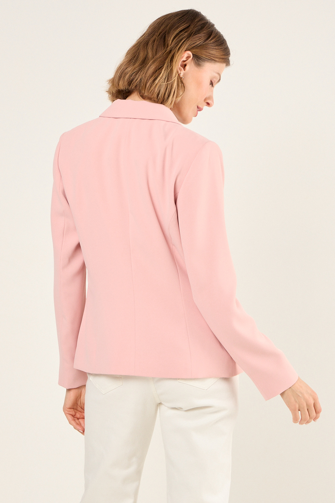BLAZER LISO ROSA MUJER MAGRIFFE - 3