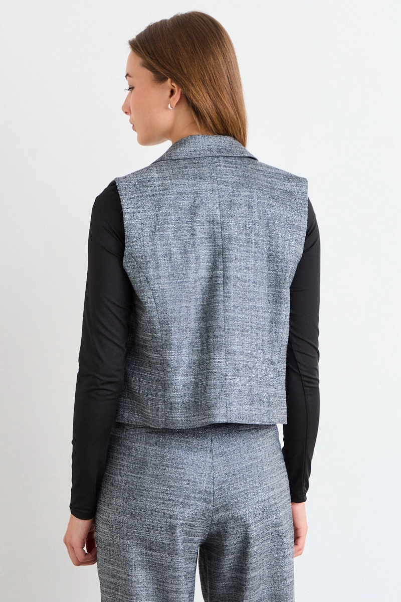 GILET FANTASIA GRIS MUJER IO - 3