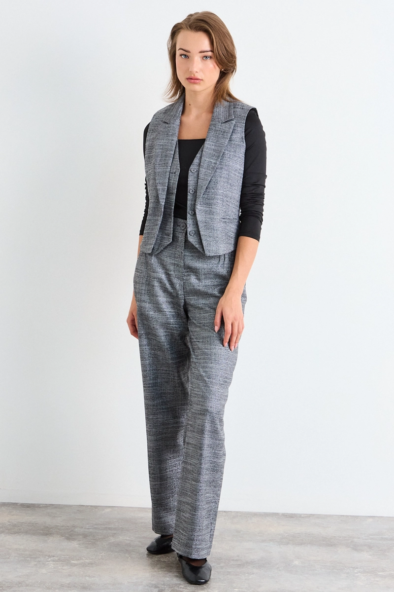 GILET FANTASIA GRIS MUJER IO - 5