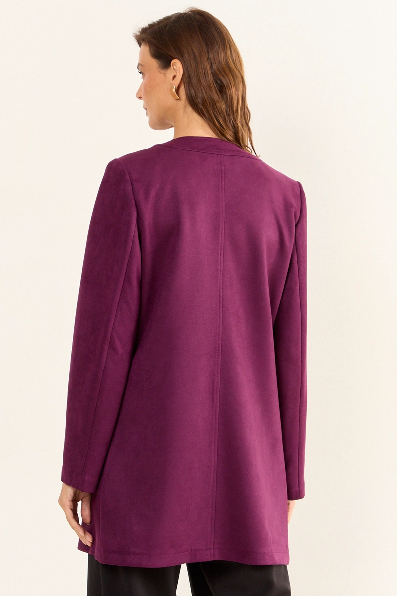 TRENCH ANTELINA MORADO MUJER MAGRIFFE - 3