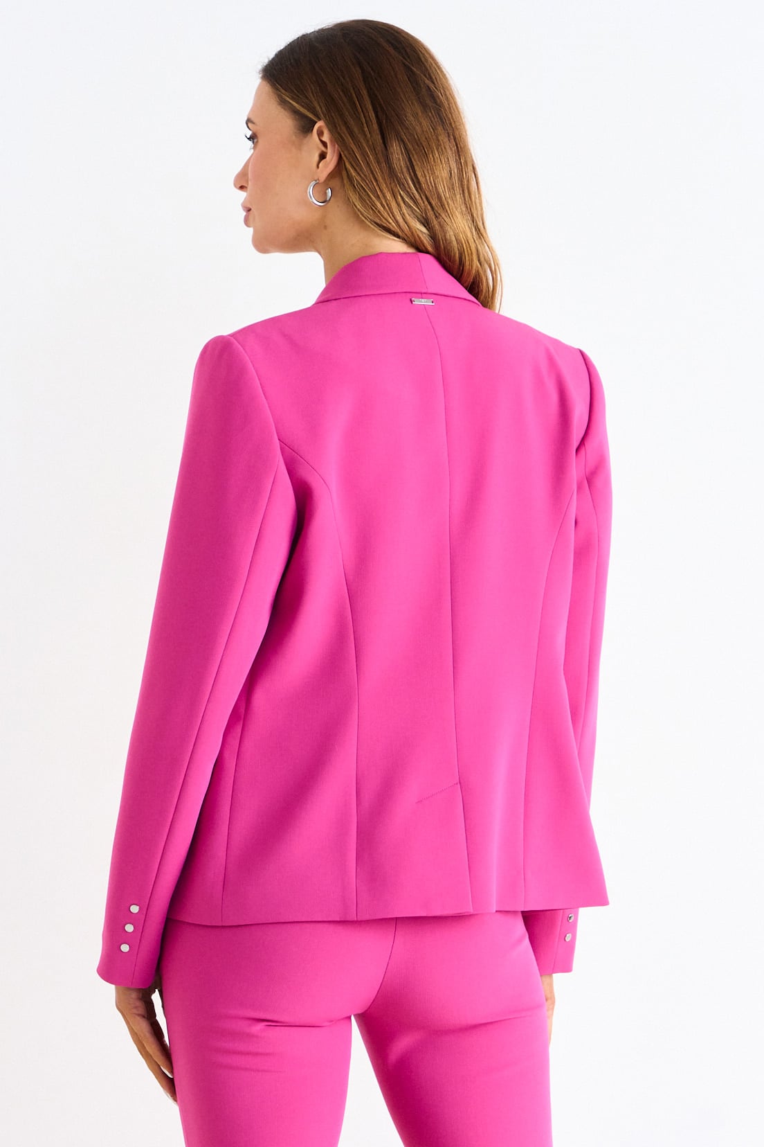 BLAZER LISO DE TOPE FUCSIA MUJER ASH - 3