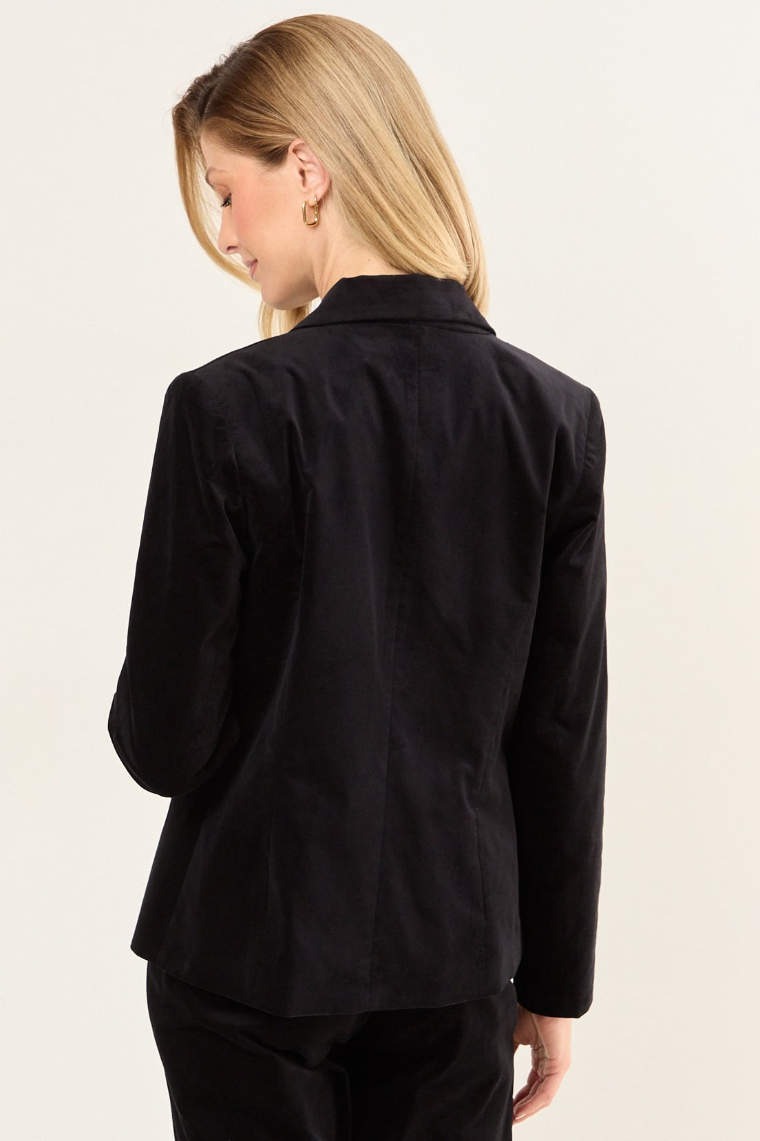 BLAZER PANA NEGRO MUJER MAGRIFFE - 3