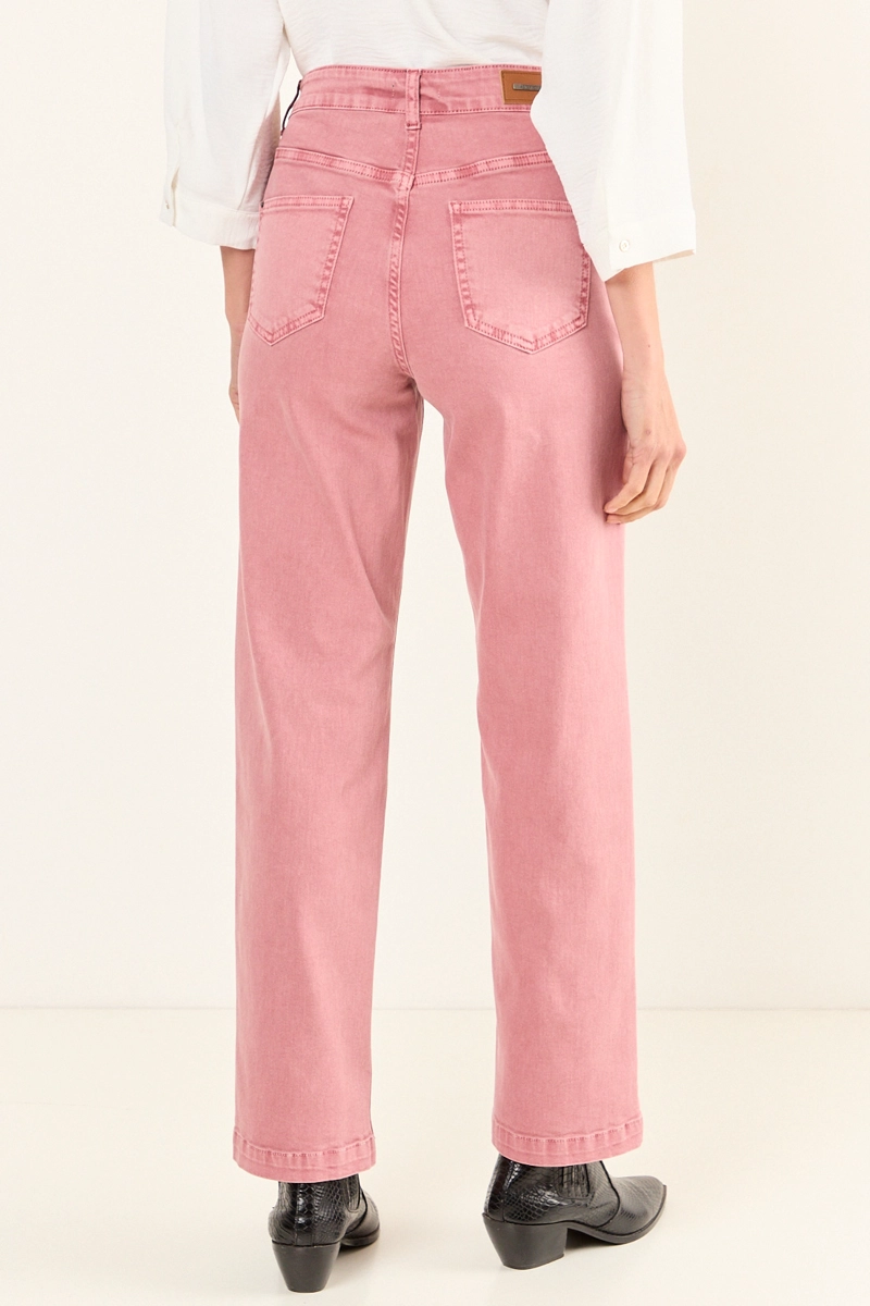 JEANS WIDE ROSA MUJER MAGRIFFE - 4
