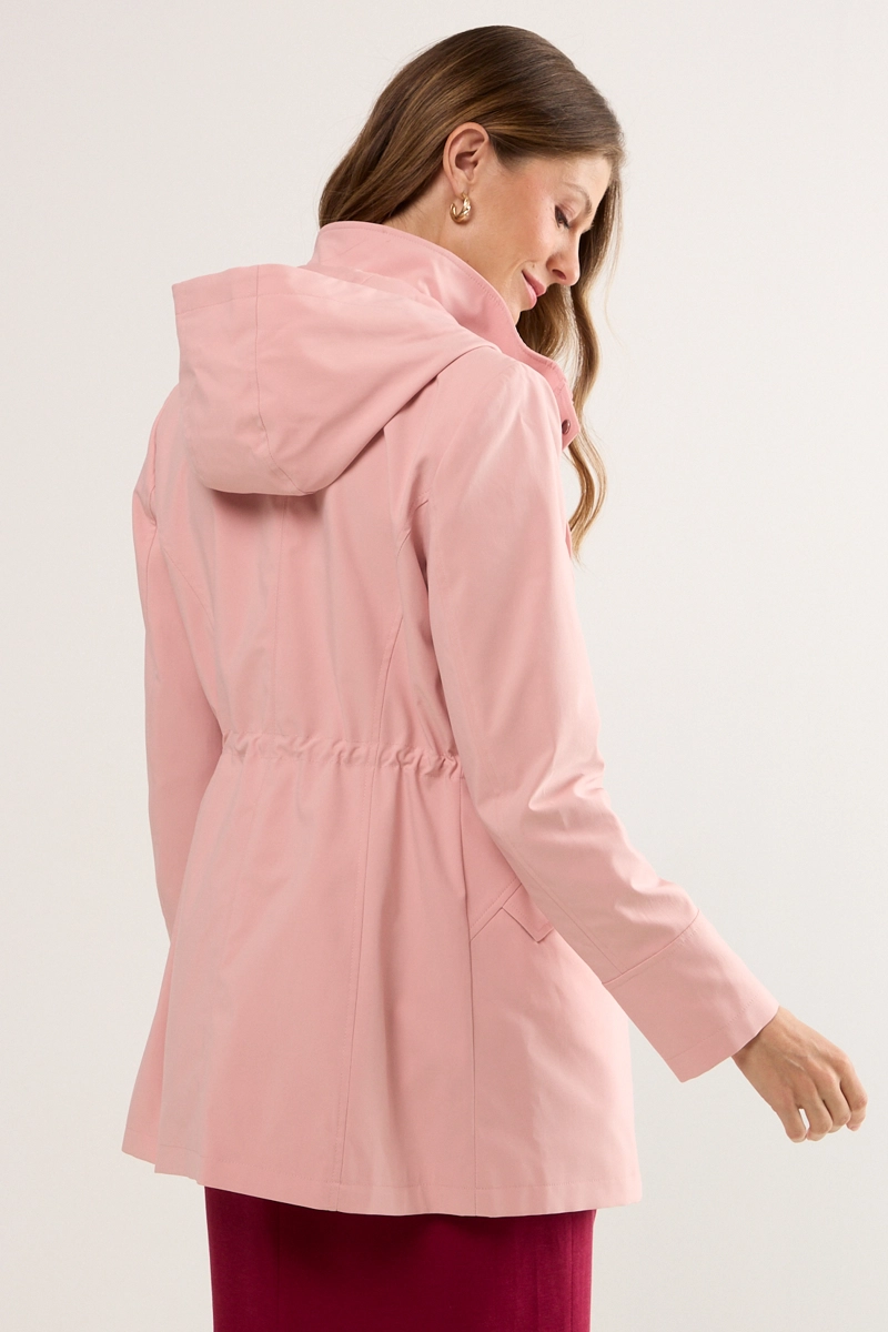 TRENCH LISO ROSA MUJER MAGRIFFE - 3