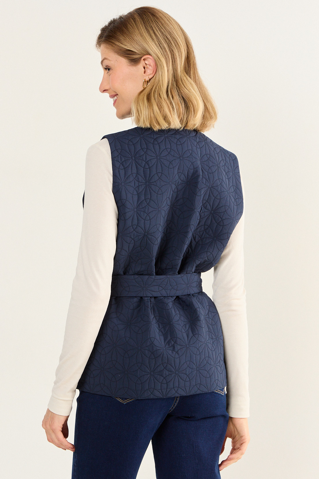 TAPADO LISO AZUL MUJER MAGRIFFE - 3