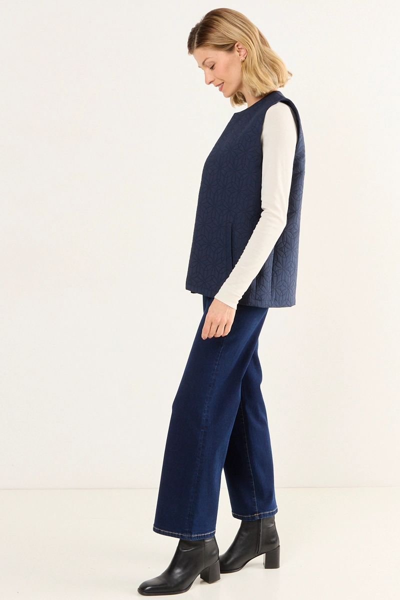 TAPADO LISO AZUL MUJER MAGRIFFE - 5