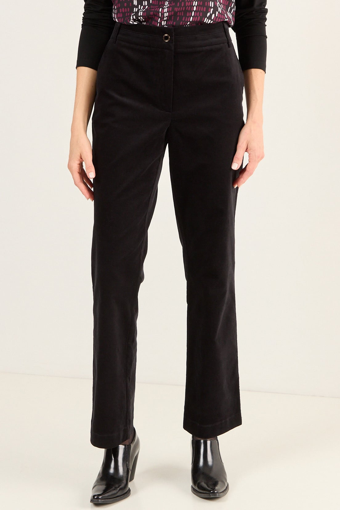 PANTALON CORTE PRETINA NEGRO MUJER MAGRIFFE - 2
