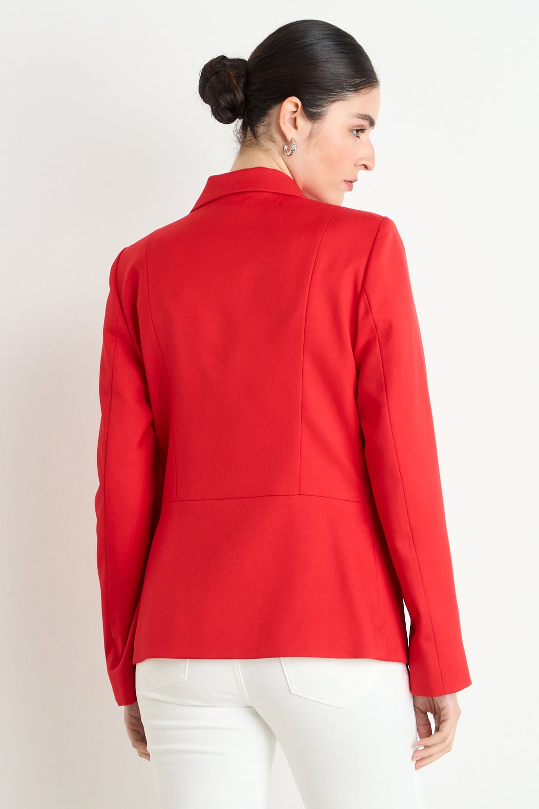 BLAZER LISO ROJO MUJER ASH - 3