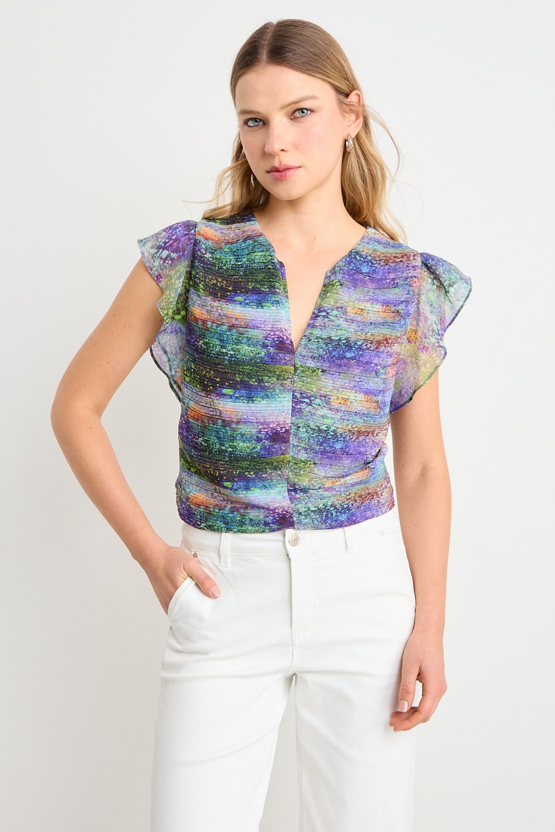 BLUSA FANTASIA VERDE MUJER ASH - 1