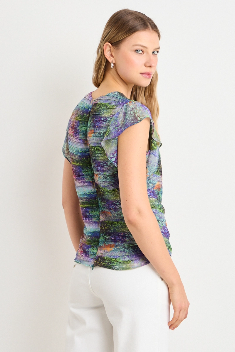 BLUSA FANTASIA VERDE MUJER ASH - 3