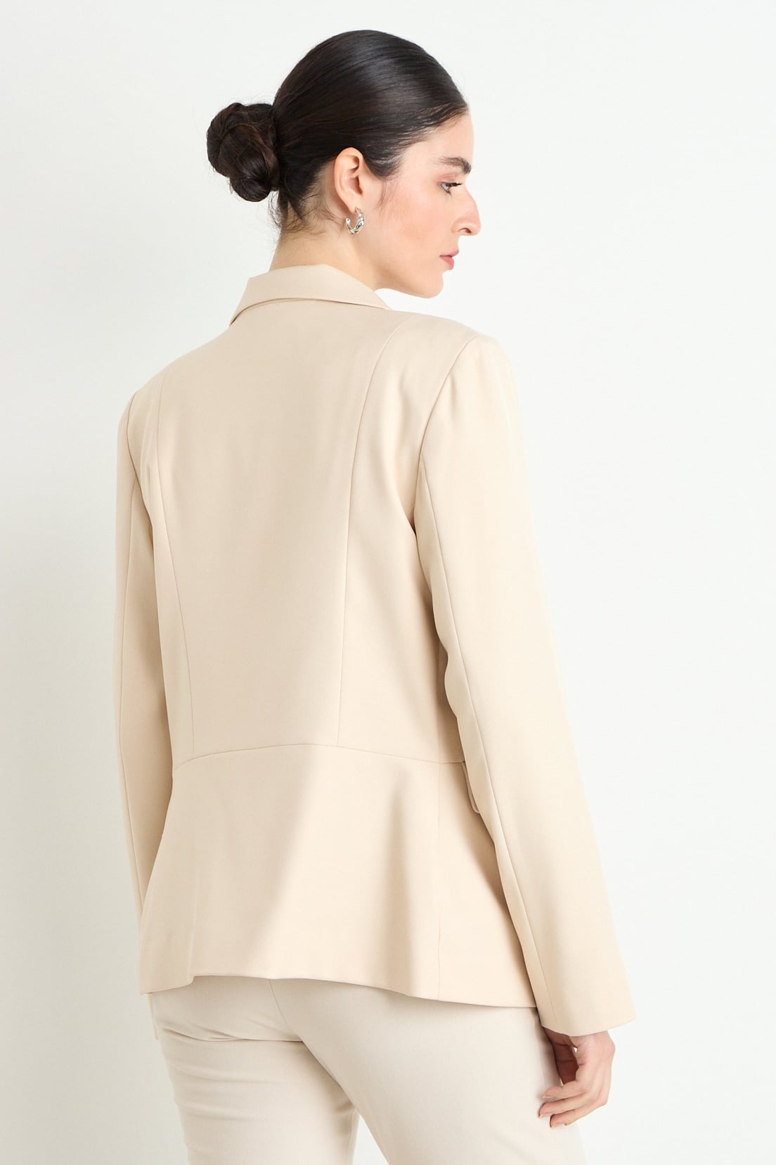 BLAZER LISO BEIGE MUJER ASH - 3