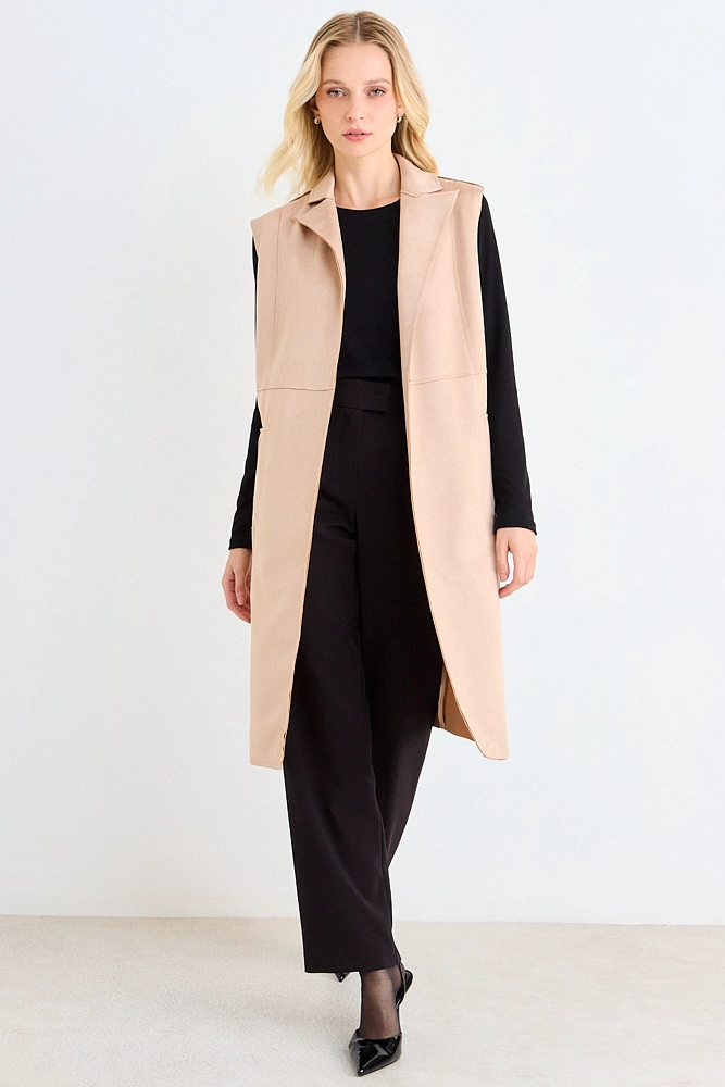 TAPADO LISO BEIGE MUJER ASH - 4