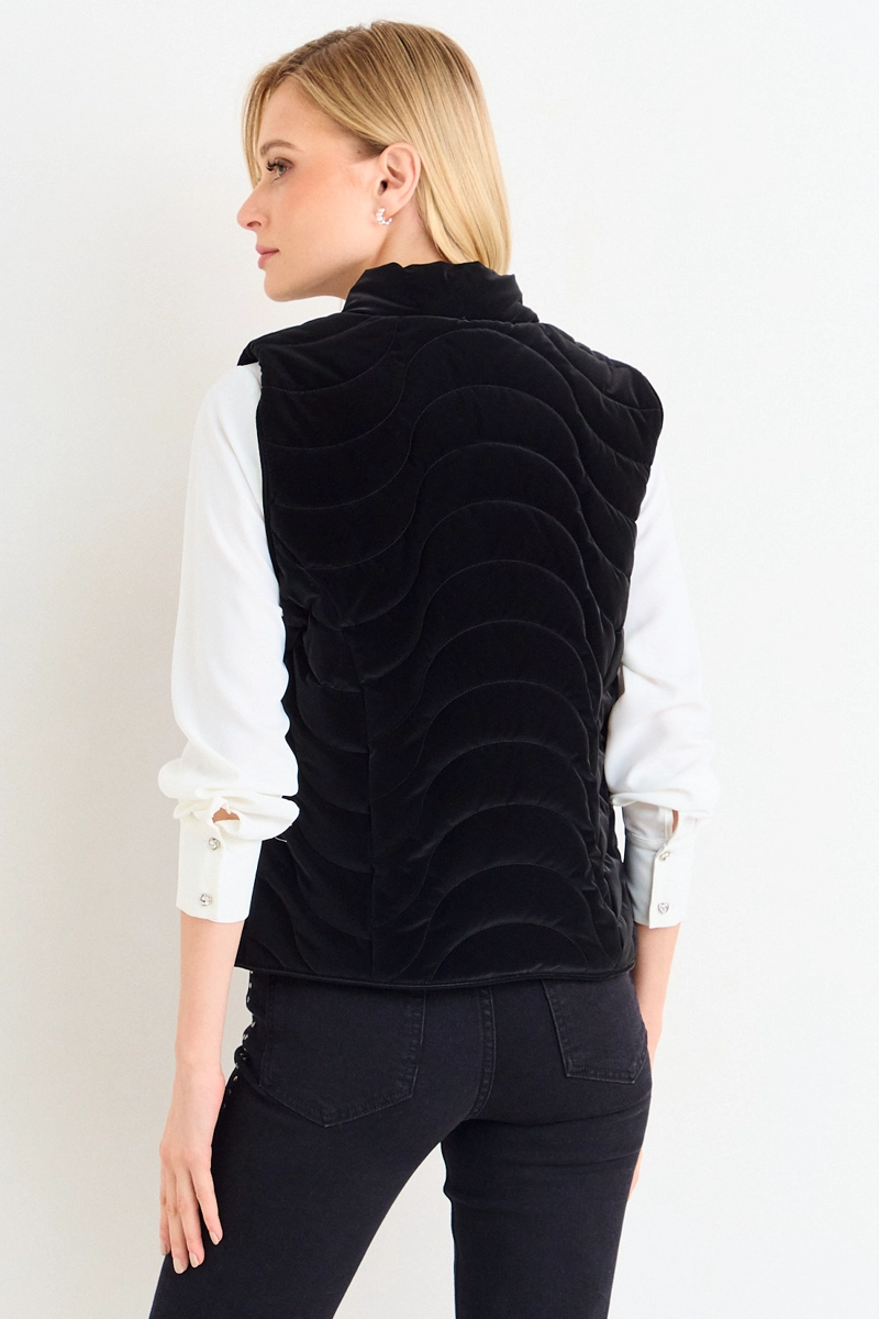 PARKA SIN MANGAS NEGRO MUJER ASH - 3