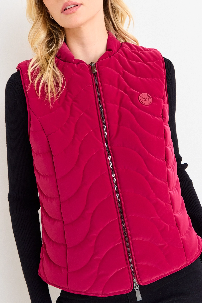 PARKA SIN MANGAS ROJO MUJER ASH - 2