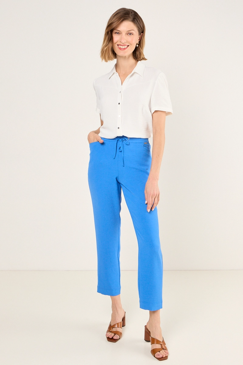 BLUSA LISA CRUDO MUJER MAGRIFFE - 5