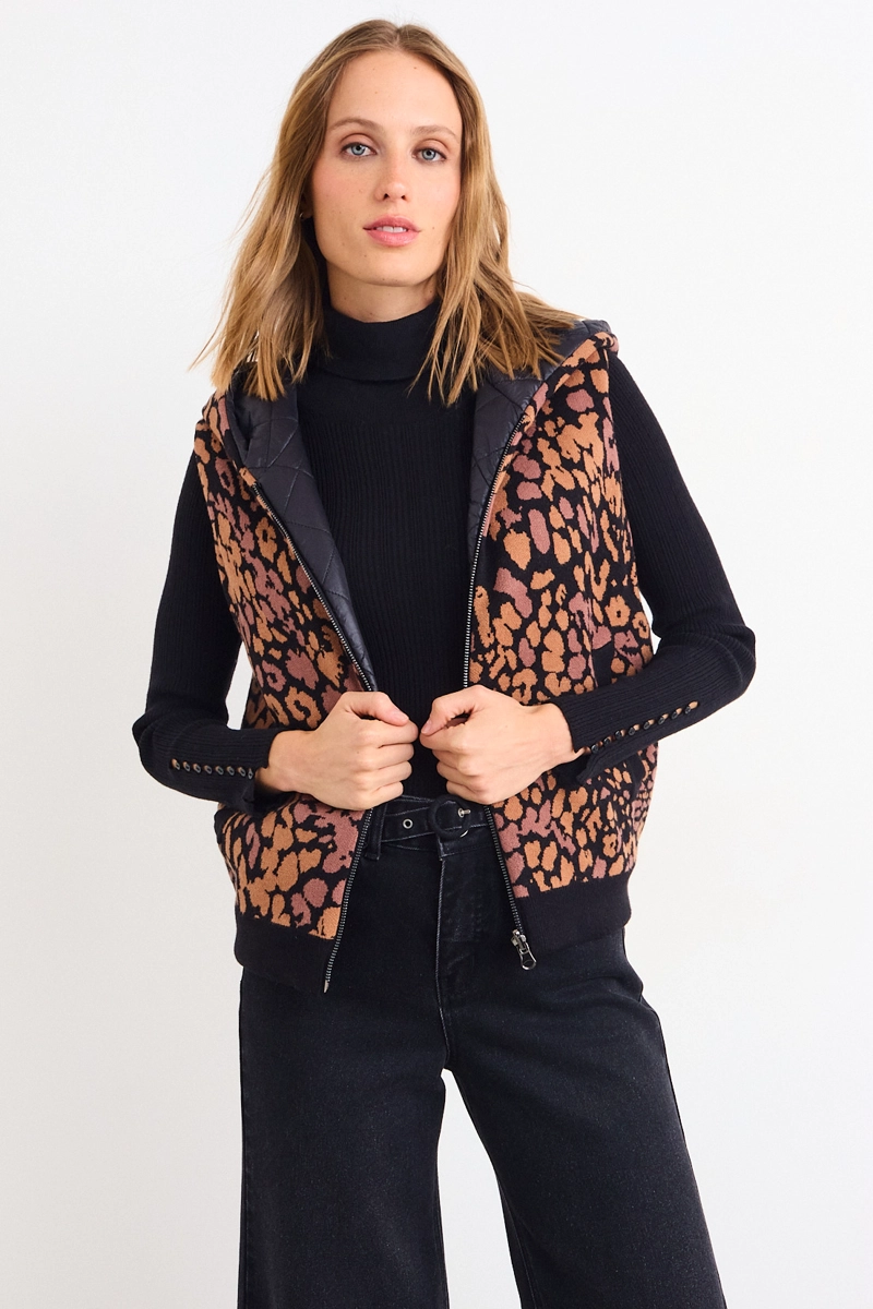 PARKA REVERSIBLE CAFE  MUJER IO - 2