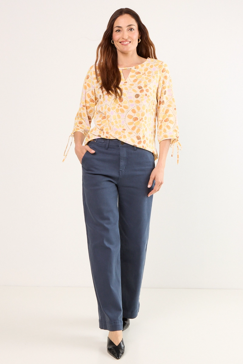 BLUSA FANTASIA AMARILLO MUJER MAGRIFFE - 4
