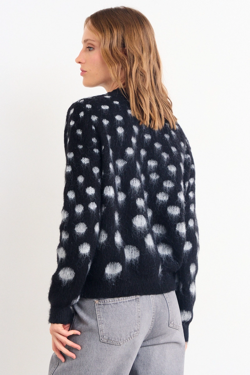 SWEATER FANTASIA NEGRO MUJER IO - 3