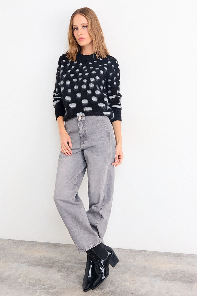 SWEATER FANTASIA NEGRO MUJER IO - 5