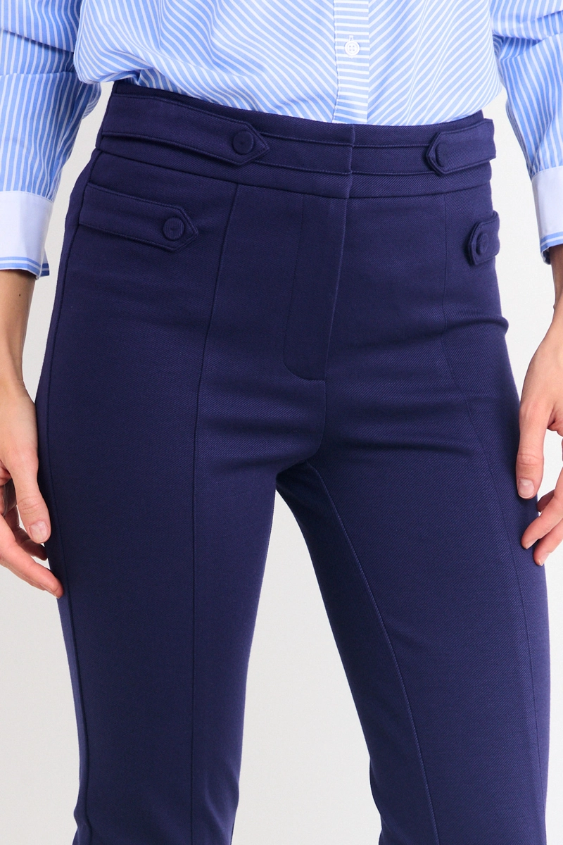 CALZA AZUL MUJER IO - 2