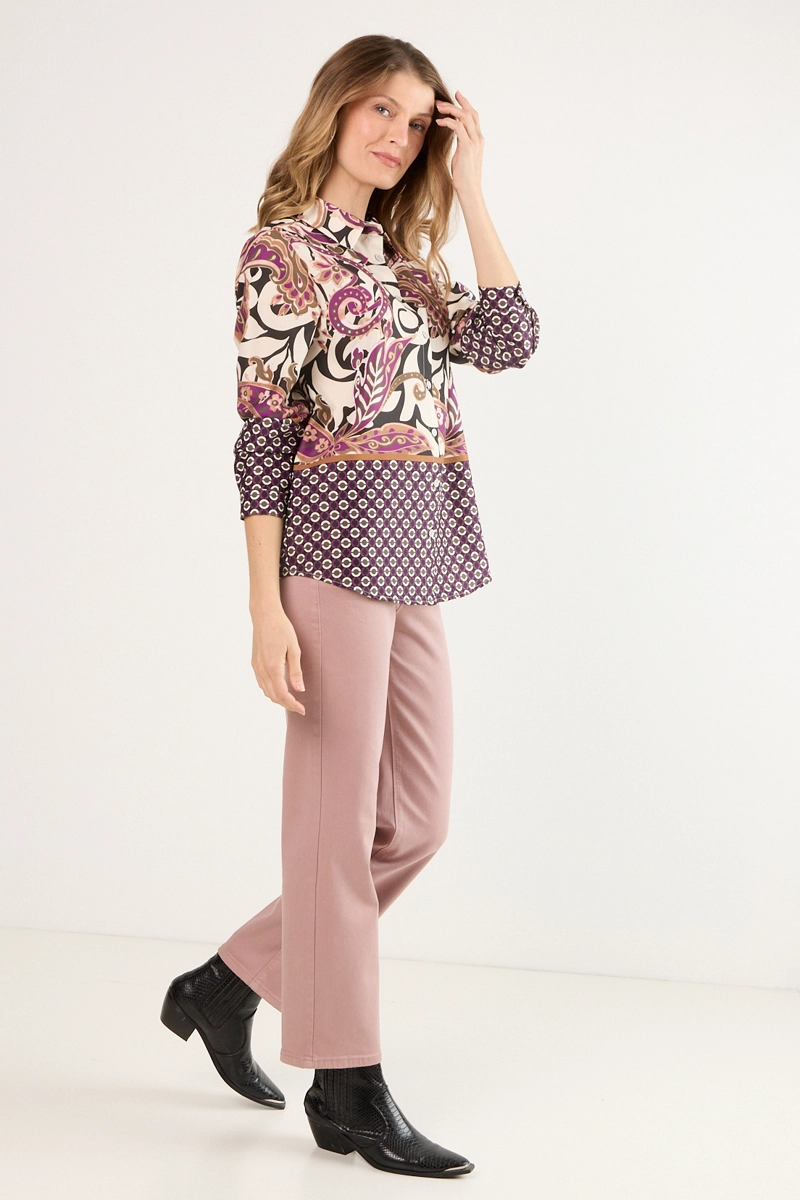 BLUSA FANTASIA CRUDO MUJER MAGRIFFE - 5