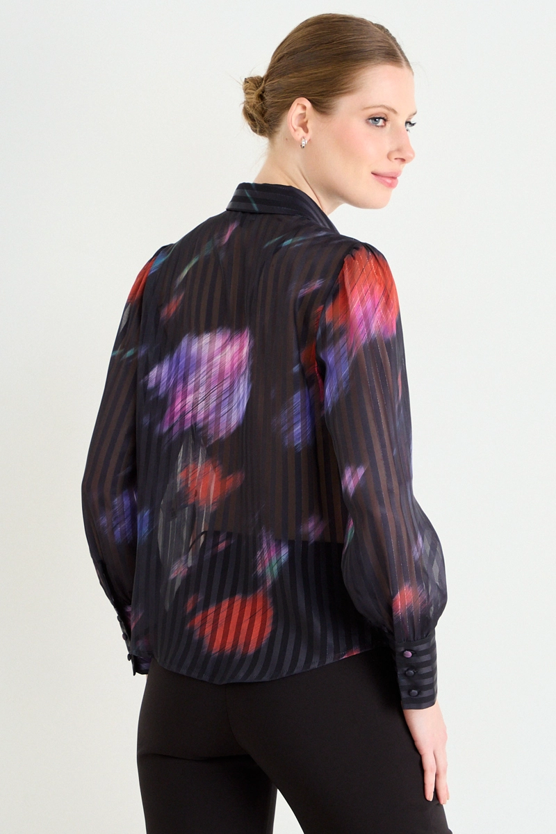 BLUSA CAMISERA FANTASIA CAFE  MUJER ASH - 3