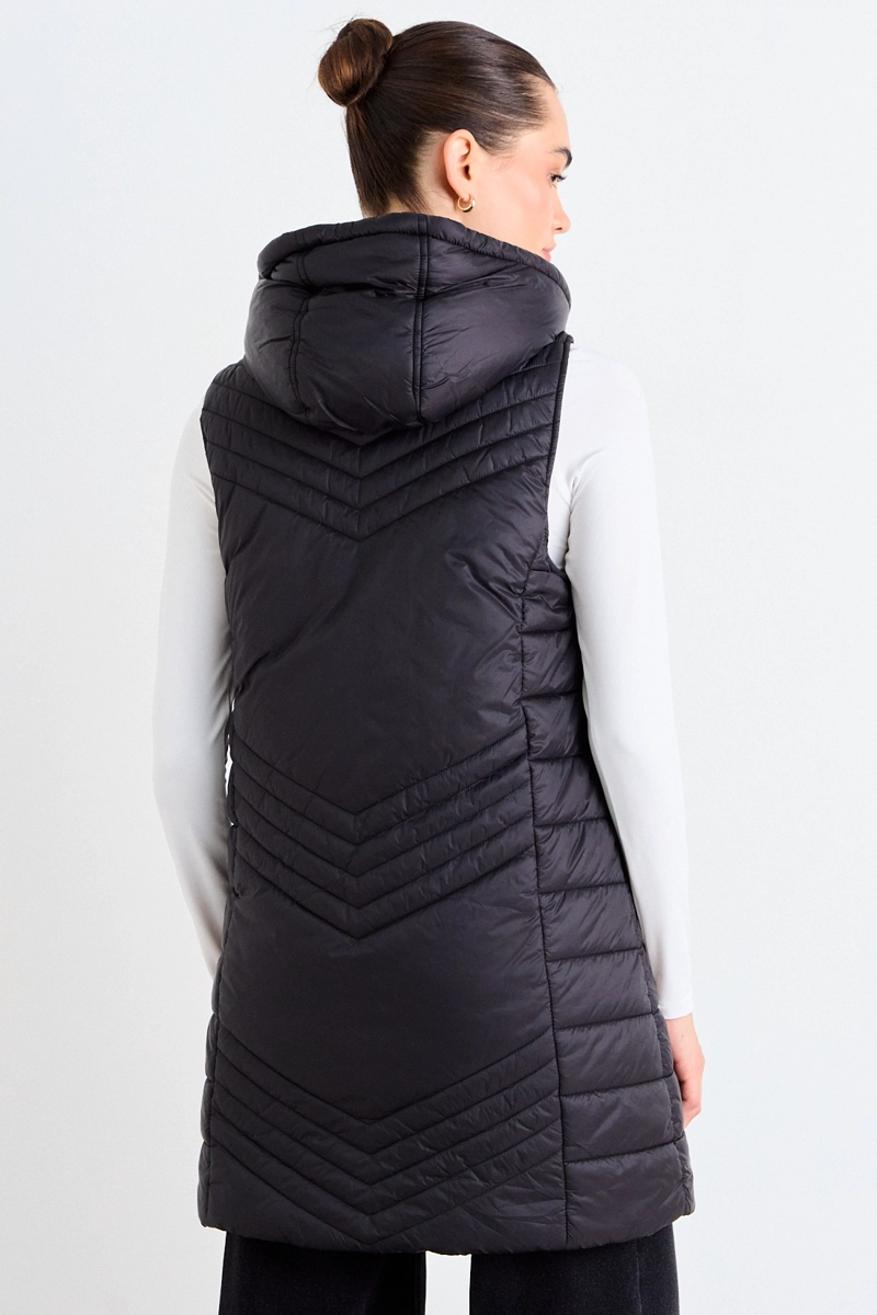 PARKA LISA REVERSIBLE NEGRO MUJER IO - 4