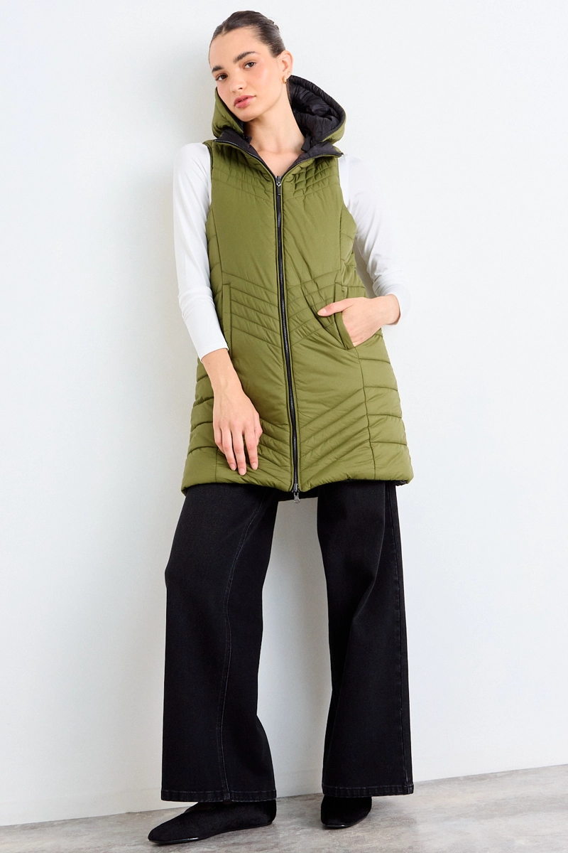 PARKA LISA REVERSIBLE NEGRO MUJER IO - 5