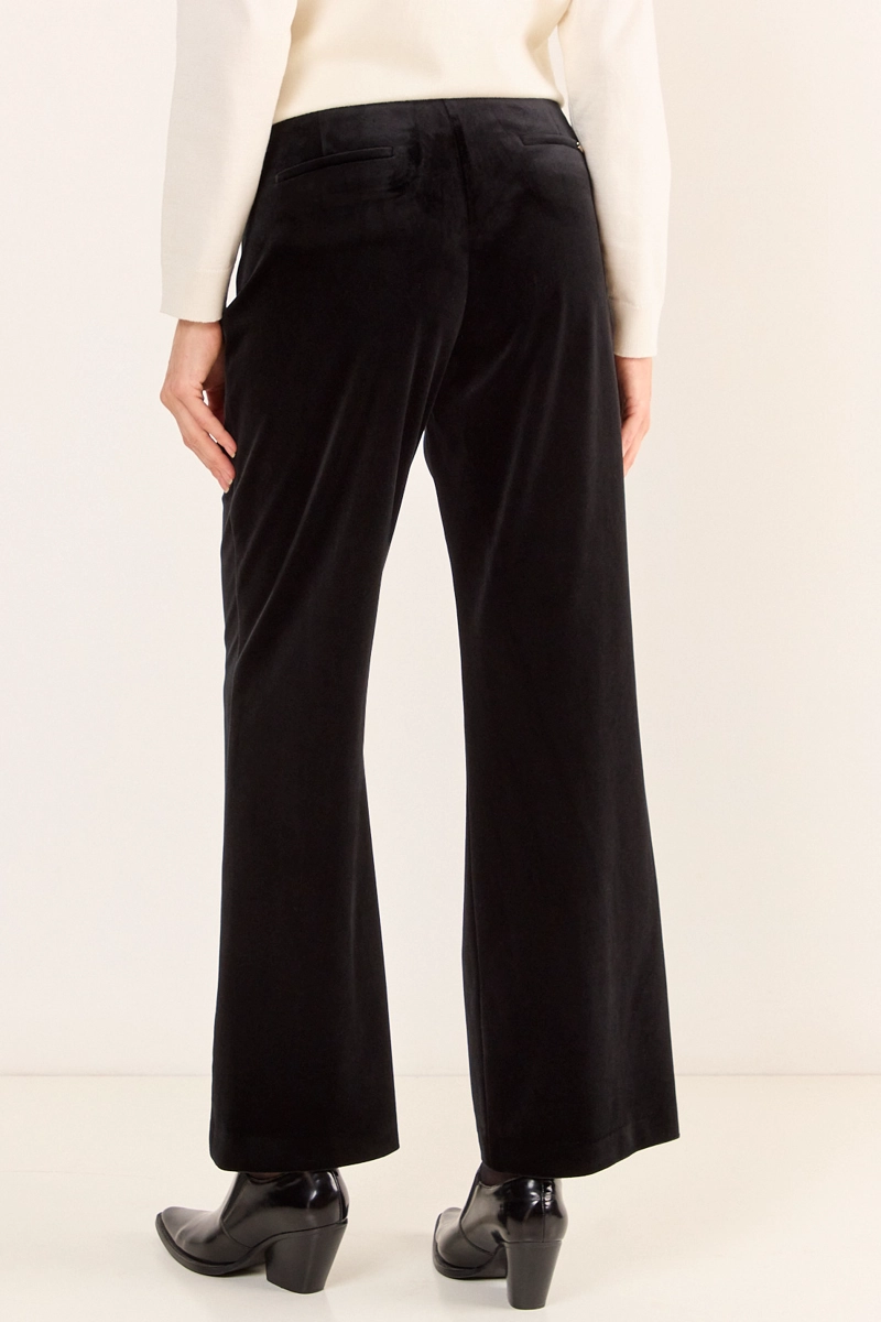 PANTALON LISO NEGRO MUJER MAGRIFFE - 4