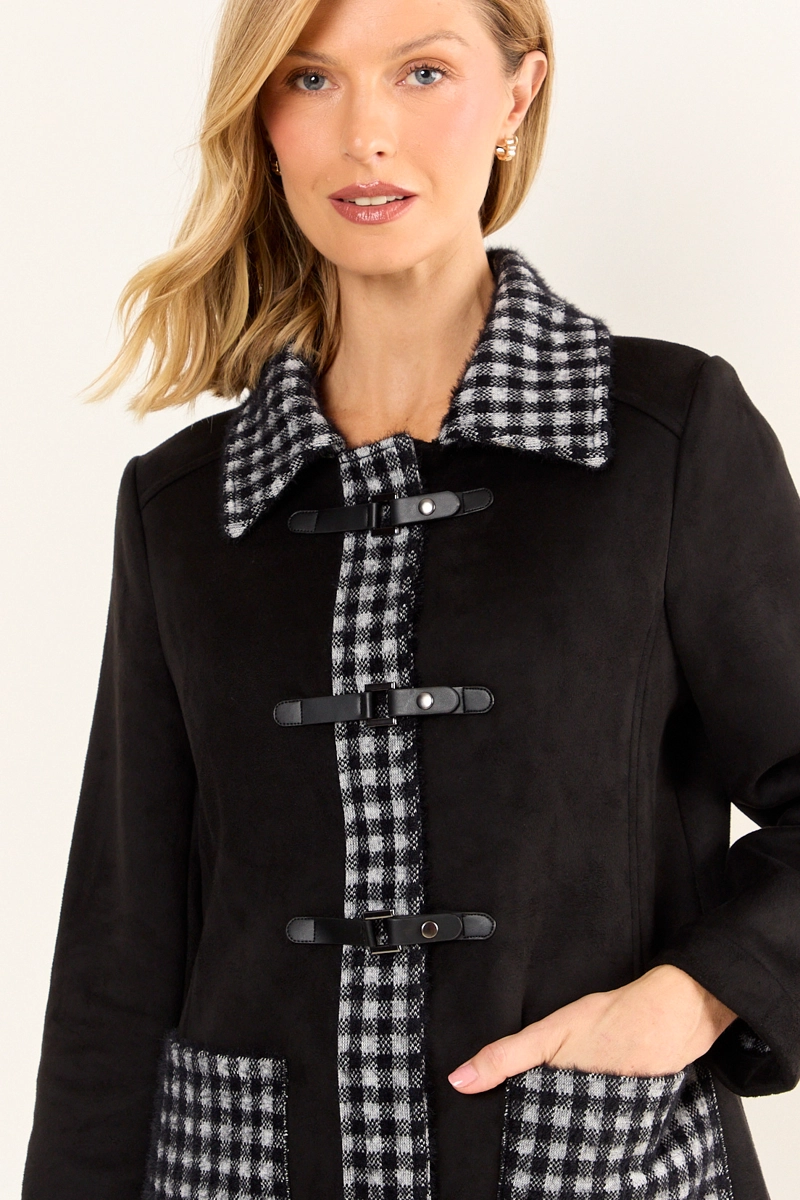 CHAQUETON FANTASIA NEGRO MUJER MAGRIFFE - 2