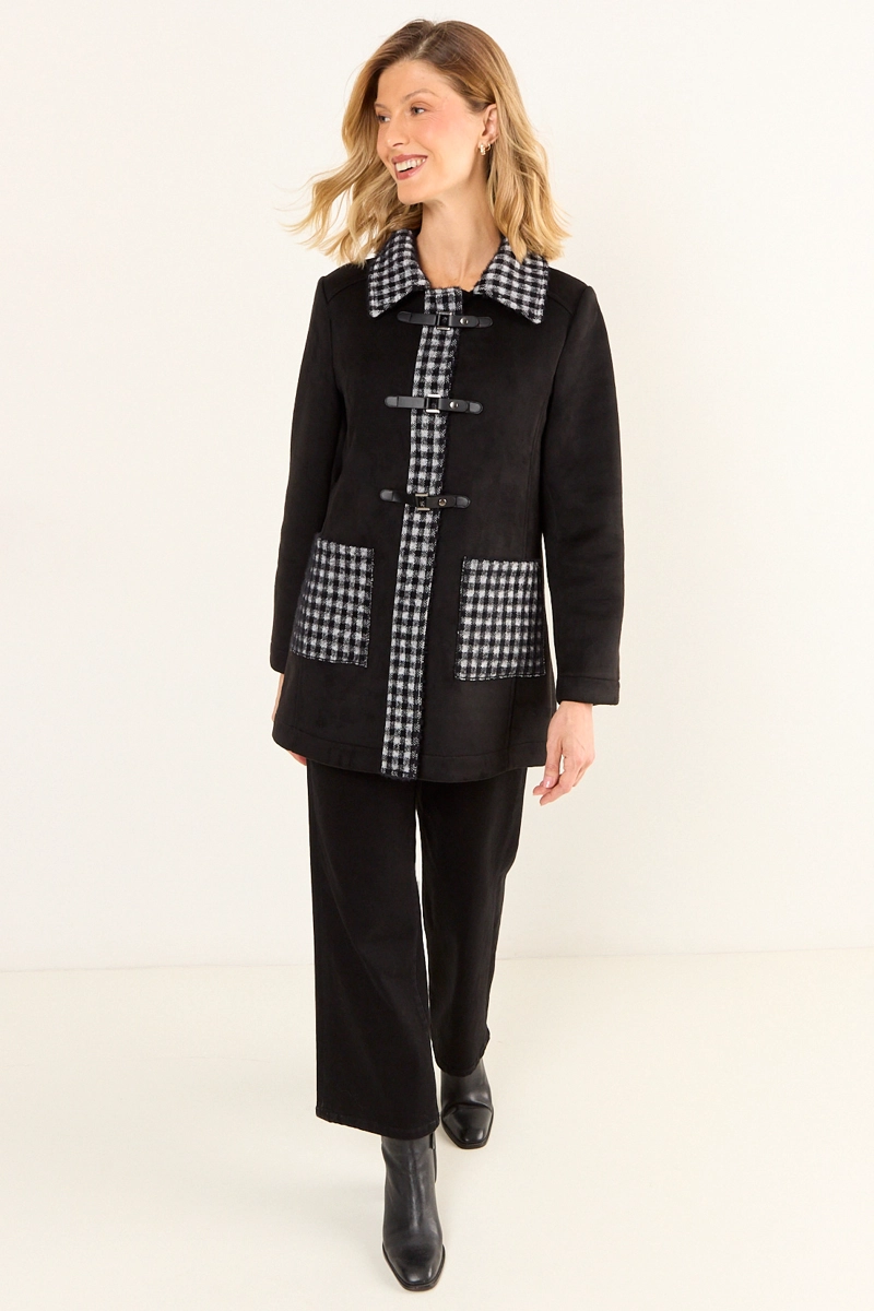 CHAQUETON FANTASIA NEGRO MUJER MAGRIFFE - 5