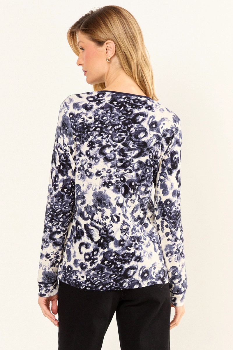 POLERA FANTASIA NEGRO MUJER MAGRIFFE - 3