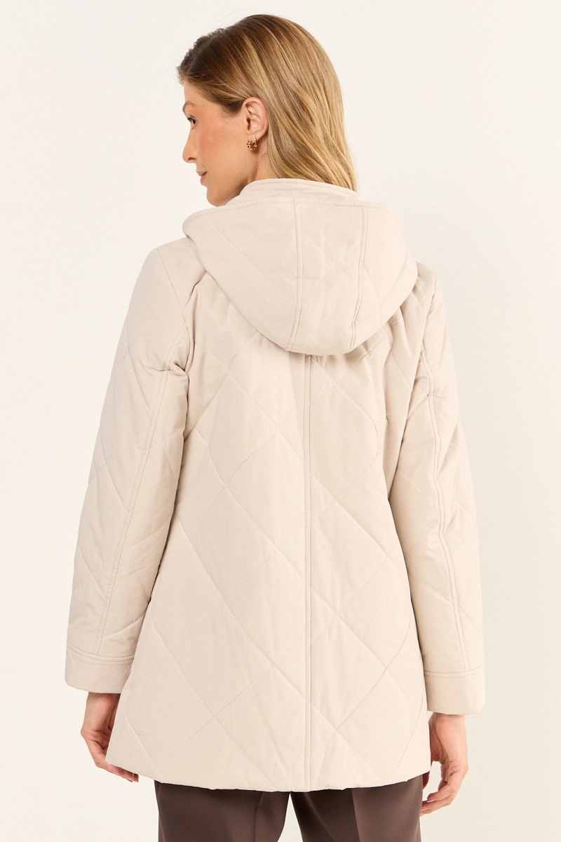 PARKA LISA BEIGE MUJER MAGRIFFE - 3