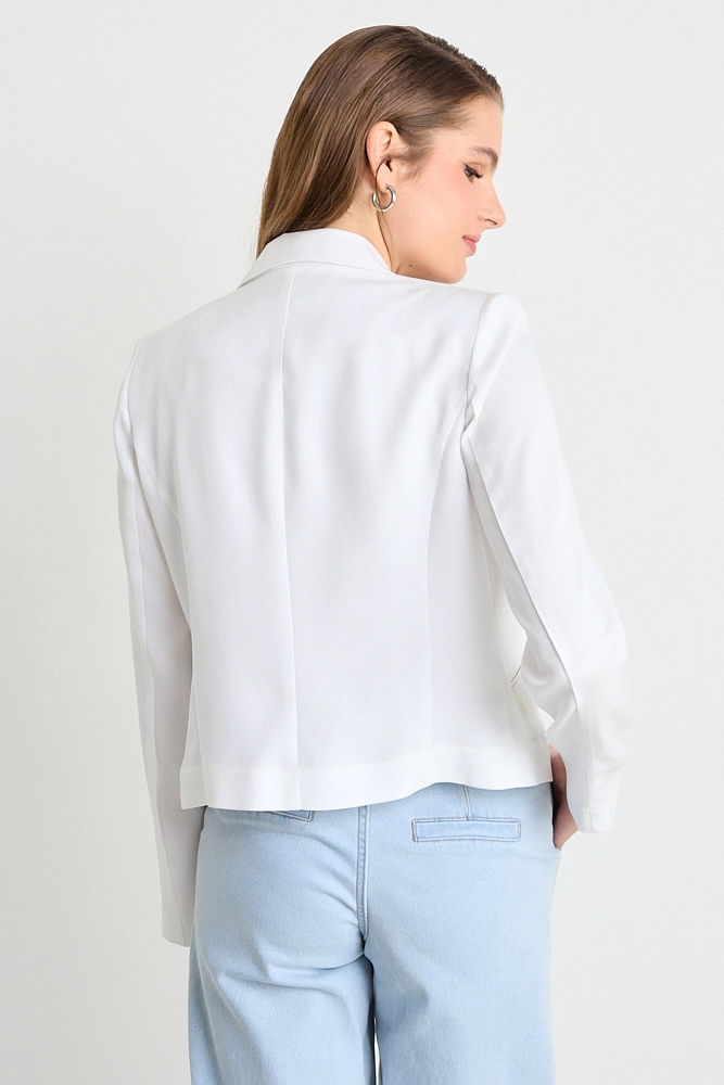 BLAZER LISO CRUDO MUJER IO - 3