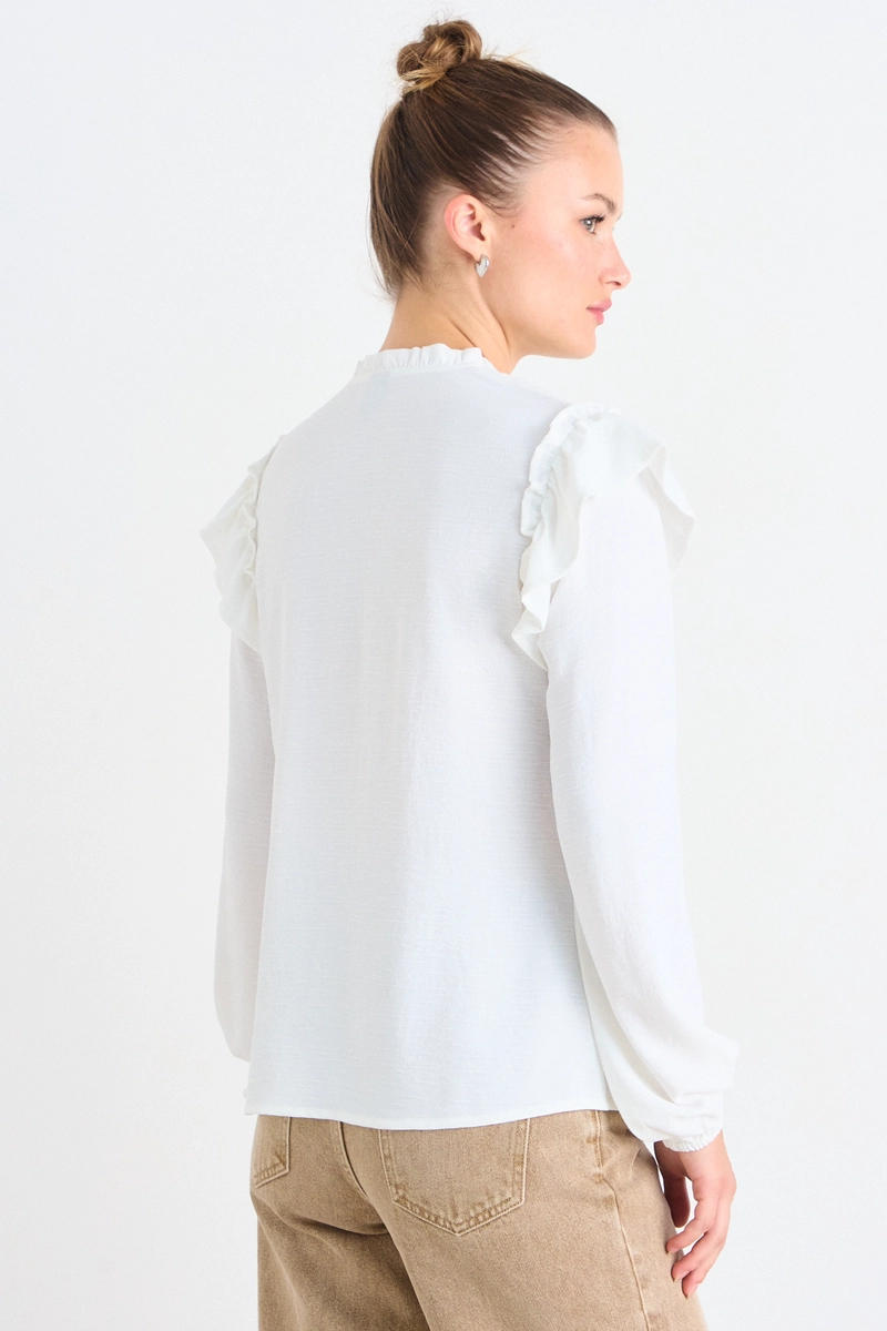 BLUSA LISA CRUDO MUJER IO - 3